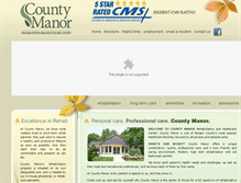 Tablet Screenshot of countymanor.com